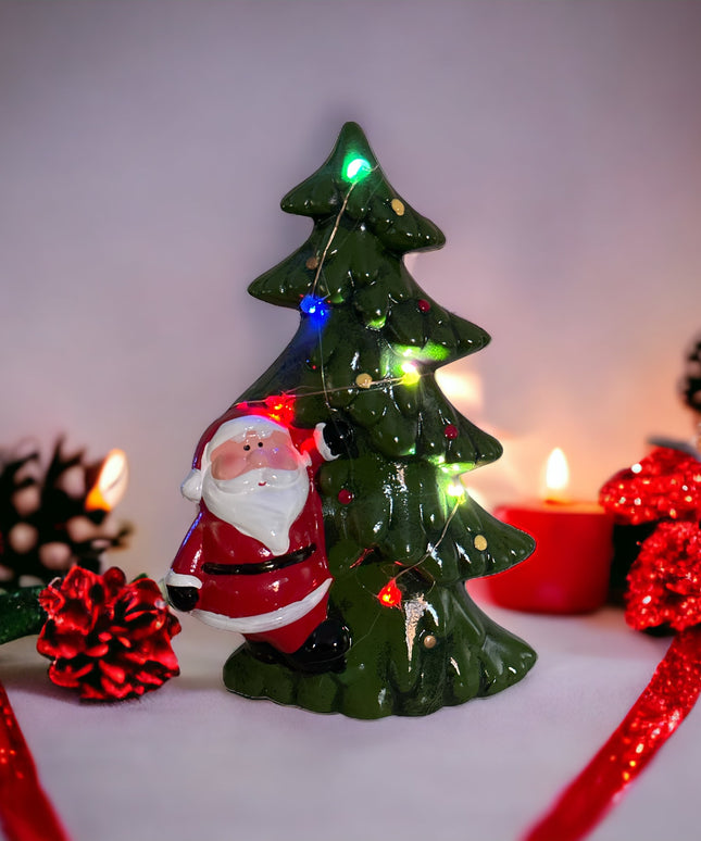 Figurină Crăciun Brad cu lumini 23cm 905-5