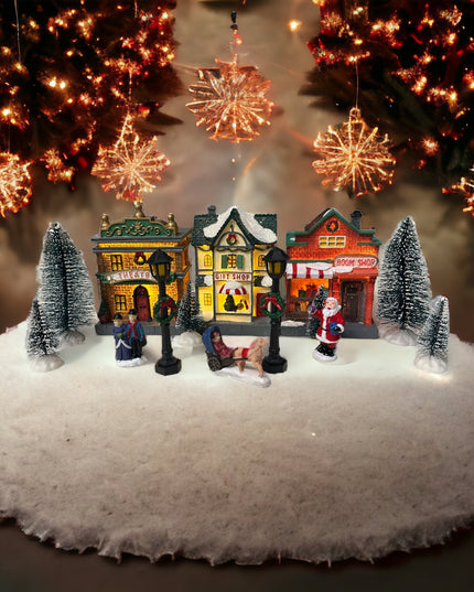 Set Crăciun Orășel cu lumini 902-6