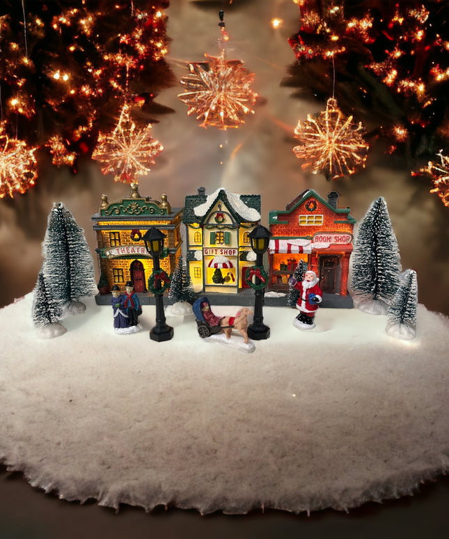 Set Crăciun Orășel cu lumini 902-6