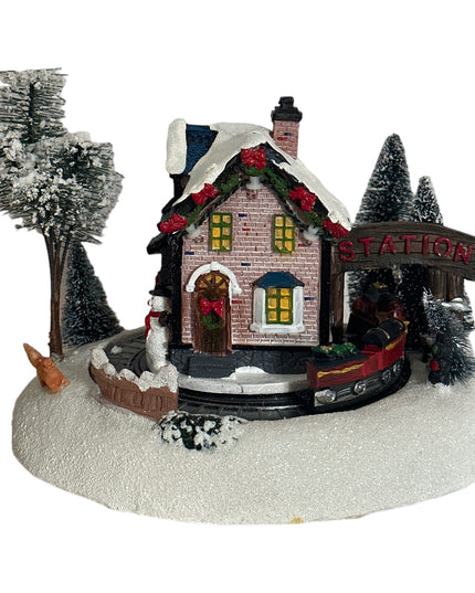 Gară interactivă muzicală cu lumini 20cm 902-7