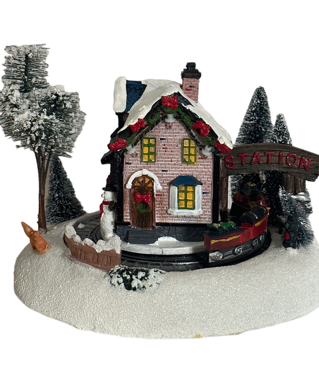 Gară interactivă muzicală cu lumini 20cm 902-7