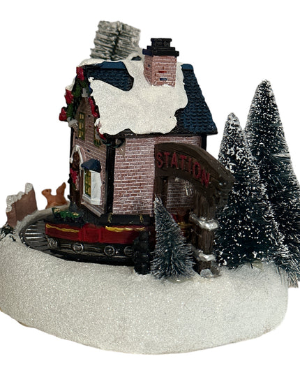 Gară interactivă muzicală cu lumini 20cm 902-7