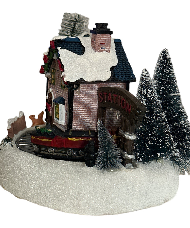 Gară interactivă muzicală cu lumini 20cm 902-7