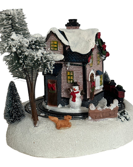 Gară interactivă muzicală cu lumini 20cm 902-7