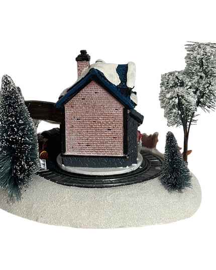 Gară interactivă muzicală cu lumini 20cm 902-7