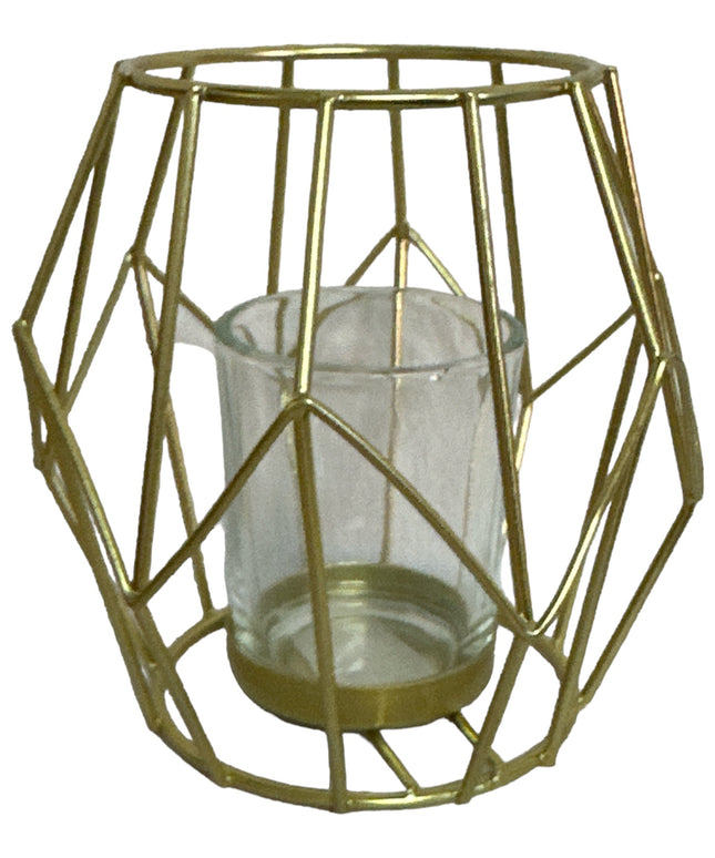 Suport lumânare metalic 910-2A. 12cm