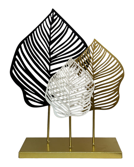 Decorațiune metal cu Frunze 32cm 910-9