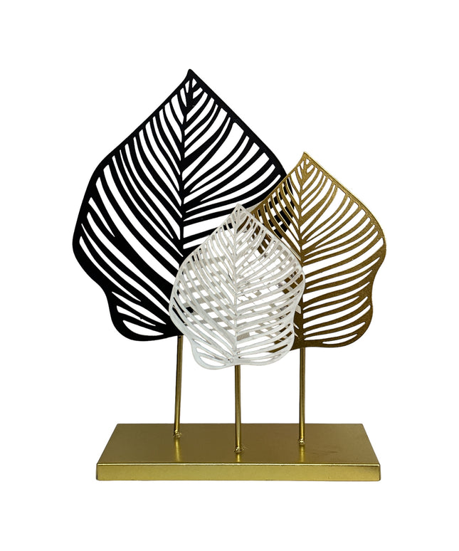 Decorațiune metal cu Frunze 32cm 910-9