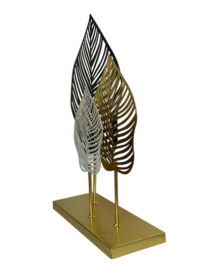Decorațiune metal cu Frunze 32cm 910-9