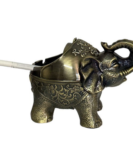 Scrumieră metalică Elefant 15cm