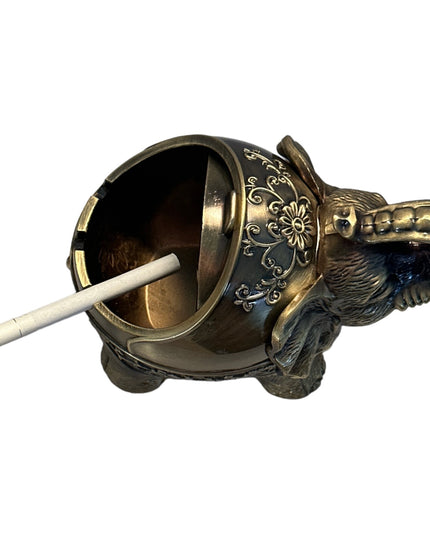 Scrumieră metalică Elefant 15cm