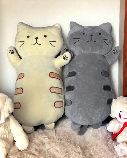 Pernă lungă Pisicuță pufoasă 75cm