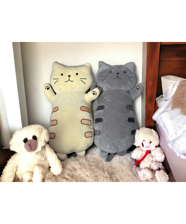 Pernă lungă Pisicuță pufoasă 75cm