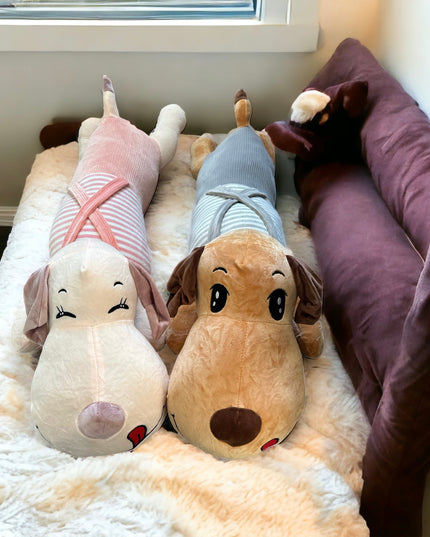 Pernă pluș Cățel 90cm