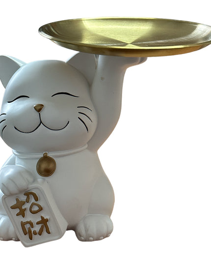 Pisică Maneki suport chei 21cm 934-2