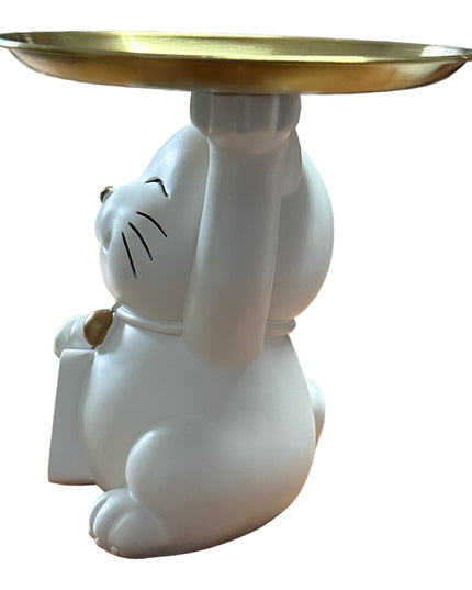 Pisică Maneki suport chei 21cm 934-2