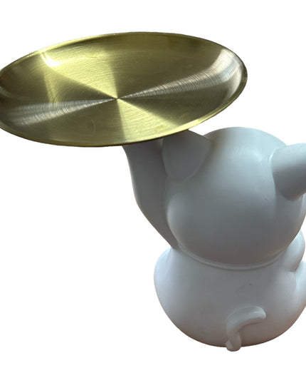 Pisică Maneki suport chei 21cm 934-2