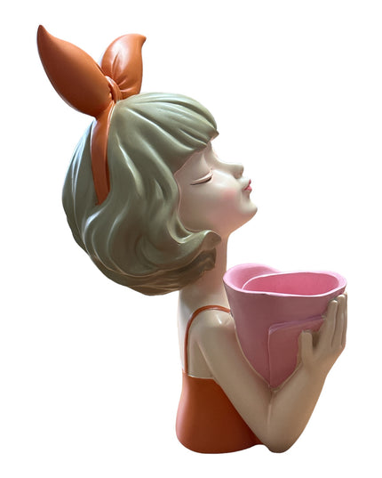 Statuie Fată cu vază 30cm