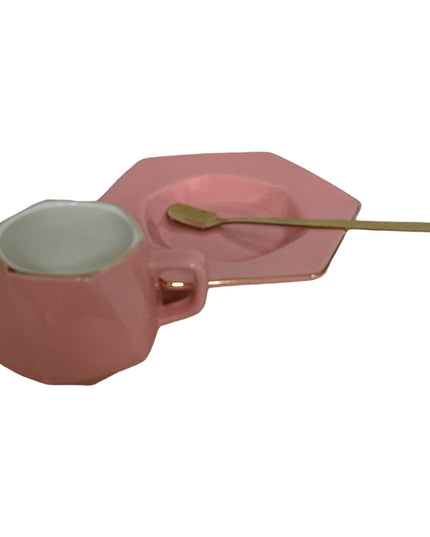 Set cadou ceașcă Lucky cu farfurie și linguriță 901-23