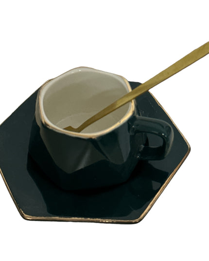 Set cadou ceașcă Lucky cu farfurie și linguriță 901-23