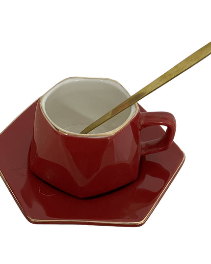 Set cadou ceașcă Lucky cu farfurie și linguriță 901-23