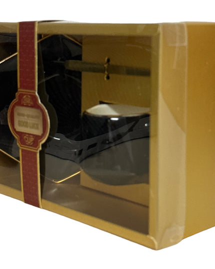 Set cadou ceașcă Lucky cu farfurie și linguriță 901-23