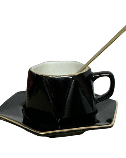 Set cadou ceașcă Lucky cu farfurie și linguriță 901-23