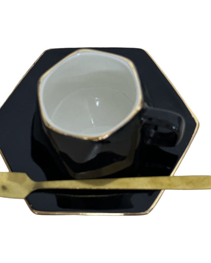 Set cadou ceașcă Lucky cu farfurie și linguriță 901-23