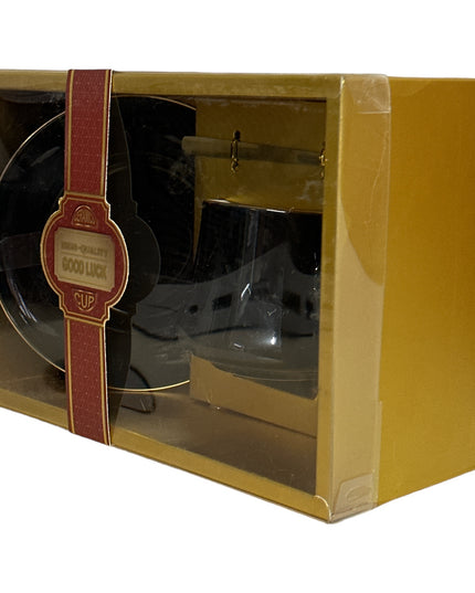 Set cadou ceașcă Good Luck cu farfurie și linguriță 901-30