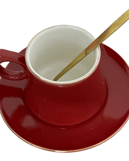 Set cadou ceașcă Good Luck cu farfurie și linguriță 901-30