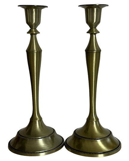 Sfeșnic metal Vintage 2/set 24cm