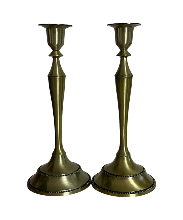 Sfeșnic metal Vintage 2/set 24cm