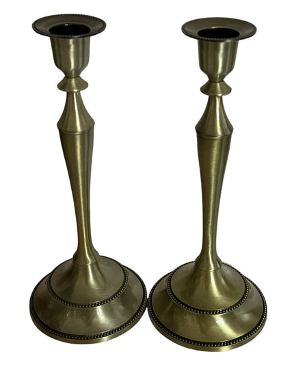 Sfeșnic metal Vintage 2/set 24cm