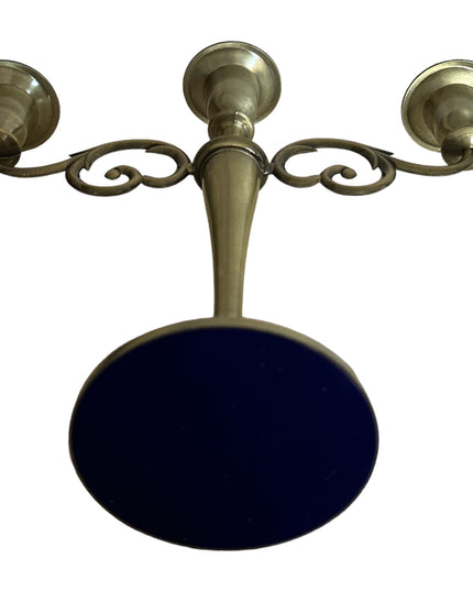 Suport lumânare  metalic Vintage 27cm