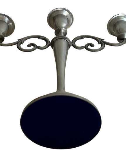 Suport lumânare  metalic Vintage 27cm