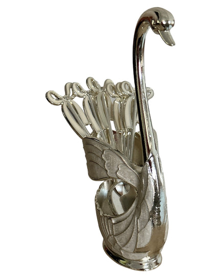 Suport Lebădă cu 6 lingurițe 15cm