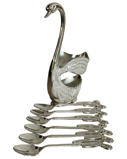 Suport Lebădă cu 6 lingurițe 15cm