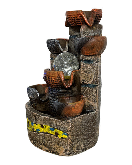 Fântână cu bilă mare LX2323  25cm