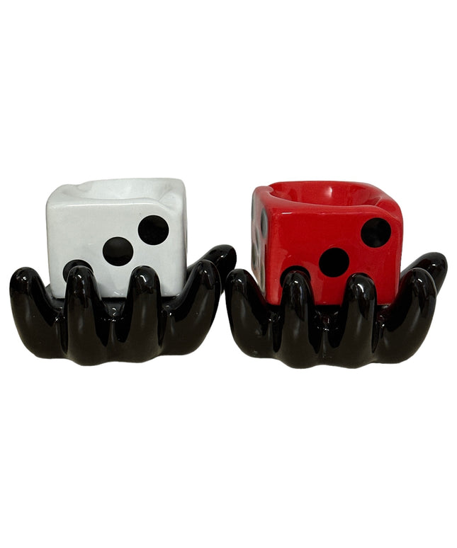 Scrumieră Mână cu zar 11cm