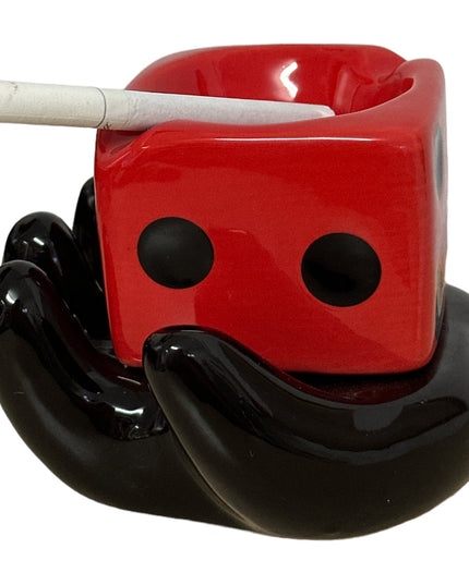 Scrumieră Mână cu zar 11cm