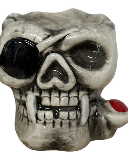 Scrumieră ceramică Schelet 10cm