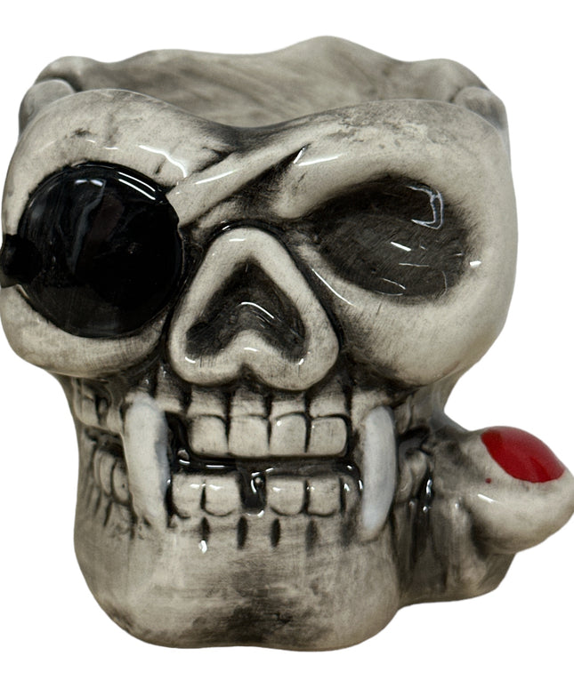 Scrumieră ceramică Schelet 10cm