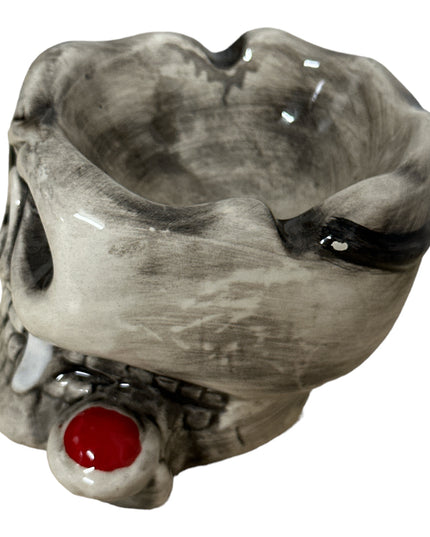 Scrumieră ceramică Schelet 10cm