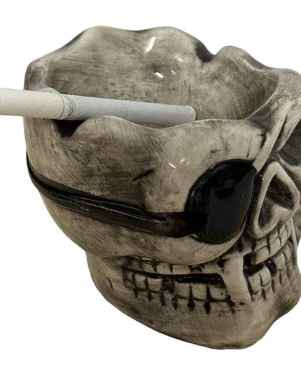 Scrumieră ceramică Schelet 10cm