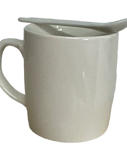 Set 2 căni cu lingurițe Mr & Mrs CH17