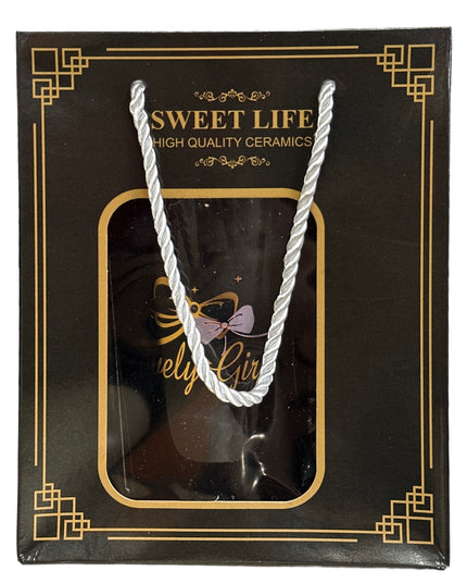 Set cadou cană cu linguriță Lovely HM80