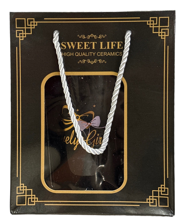 Set cadou cană cu linguriță Lovely HM80