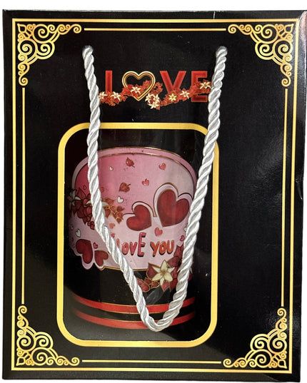 Set cadou cană cu linguriță Love HM215