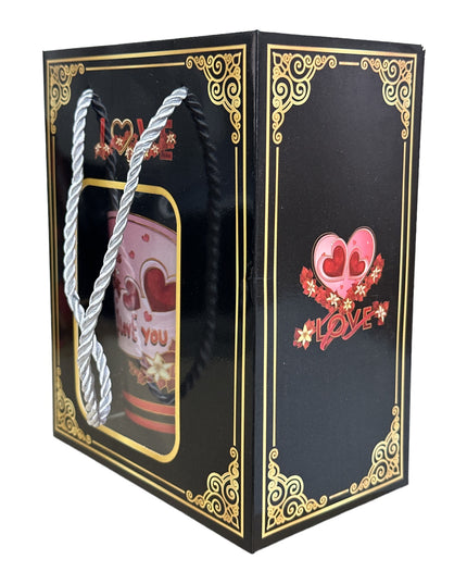 Set cadou cană cu linguriță Love HM215