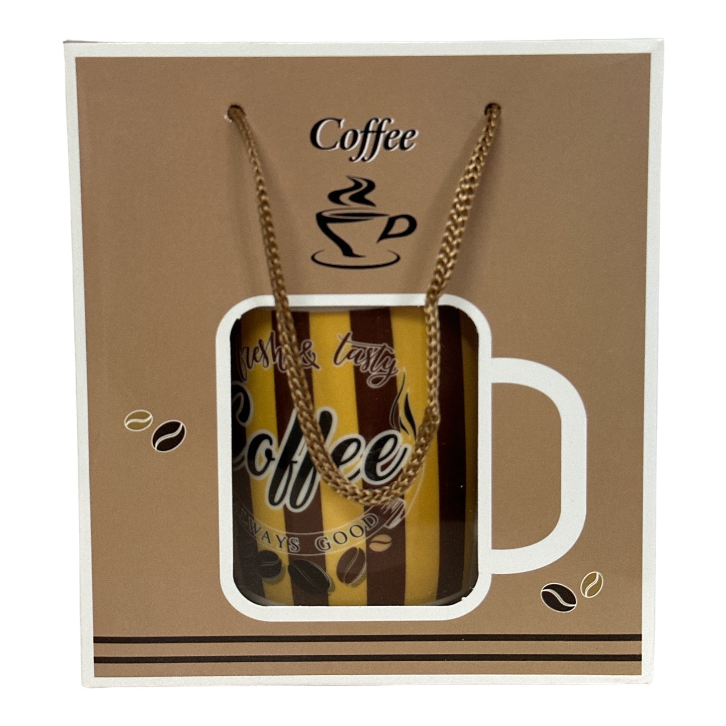 Set cadou cană cu linguriță Cofee ZH139